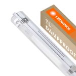 Ledvance LED Allmänbruksarmatur Vattentät Fukttät Armatur Performance | Passande För 2x120cm LED Rör
