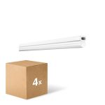 Flerpack 4x Ledvance LED Allmänbruksarmatur Linear Kompakt High Output 25W 2500lm - 840 Kallvit | 150cm