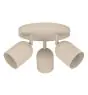Eglo Tak Spot Tilston Stål Sandig | Passande för 3x E14