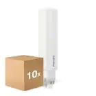 Flerpack 10x Philips CorePro PL-C LED 6.5W 770lm - 840 Kallvit | 4-Stift - Ersättare 18W