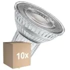 Flerpack 10x Ledvance LED Spot GU10 PAR16 6.1W 575lm 60D - 940 Kallvit | Bästa Färgåtergivning - Dimbar - Ersättare 80W