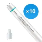 Flerpack 10x Philips LED Rör T8 MASTER Value (EM/Mains) High Output 20.5W 3100lm - 865 Dagsljus | 150cm - Ersättare 58W